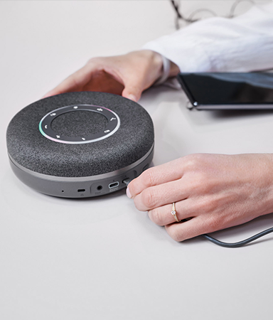 SPACE MAX nordic grey: Wireless Bluetooth® Speakerphone