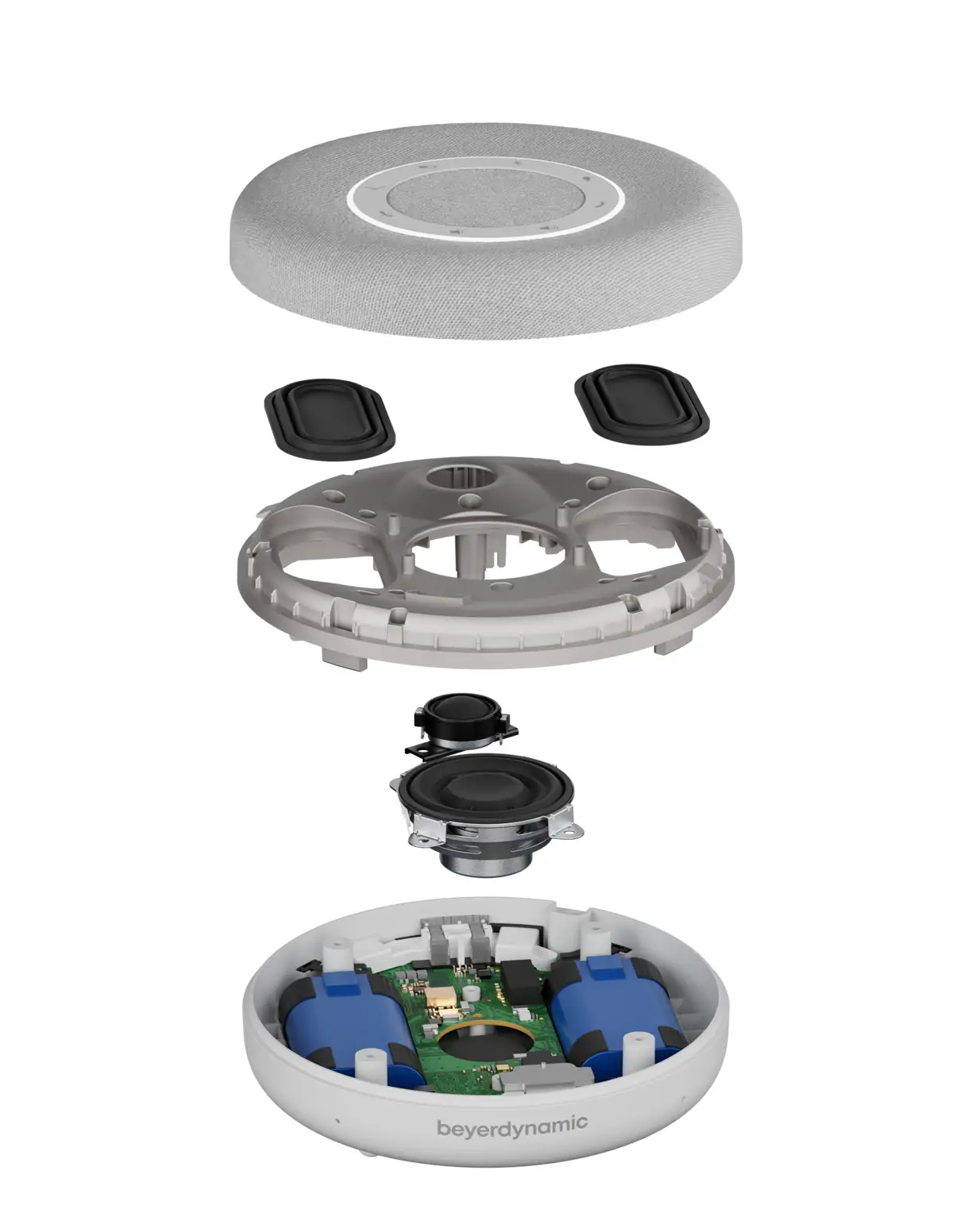 SPACE MAX charcoal (B-Stock): Wireless Bluetooth® Speakerphone