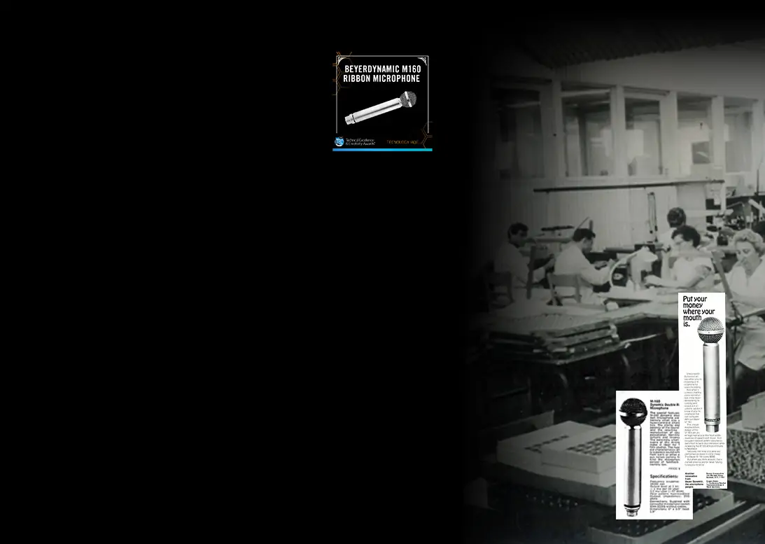 配信機器・PA機器・レコーディング機器 beyerdynamic M201N(C) beyerdynamic M 160 Ribbon Microphone - Vintage King