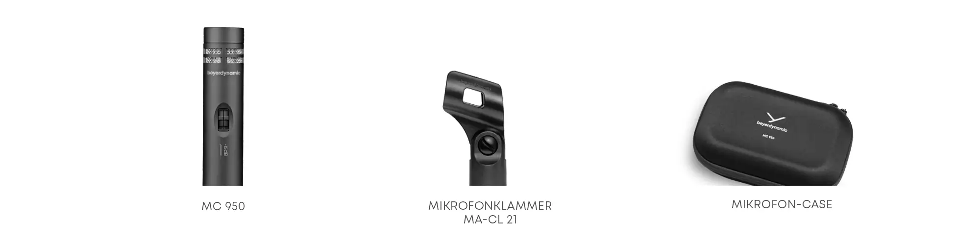 Lieferumfang MC 950
