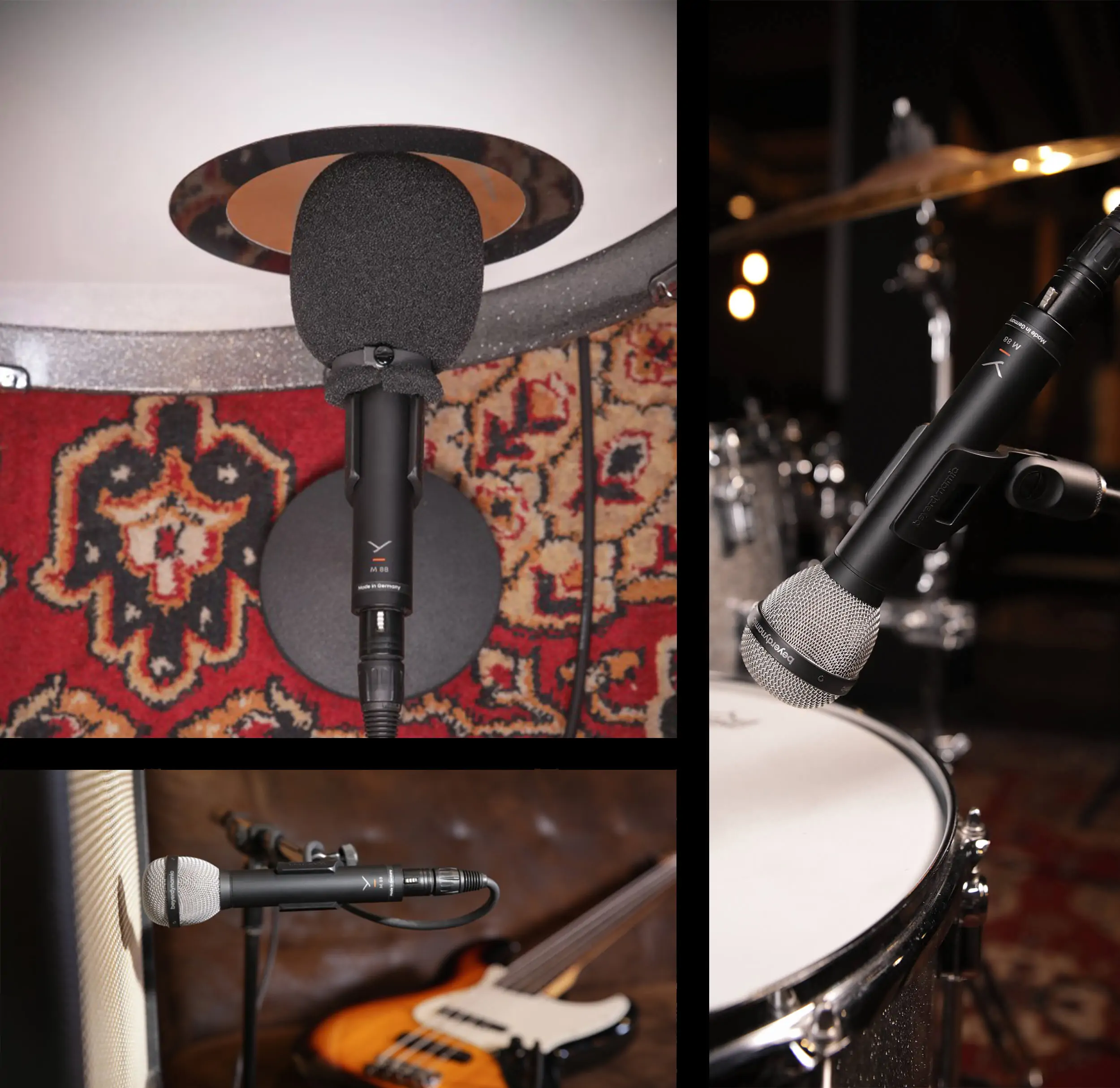M 88: Dynamic moving-coil microphone | beyerdynamic