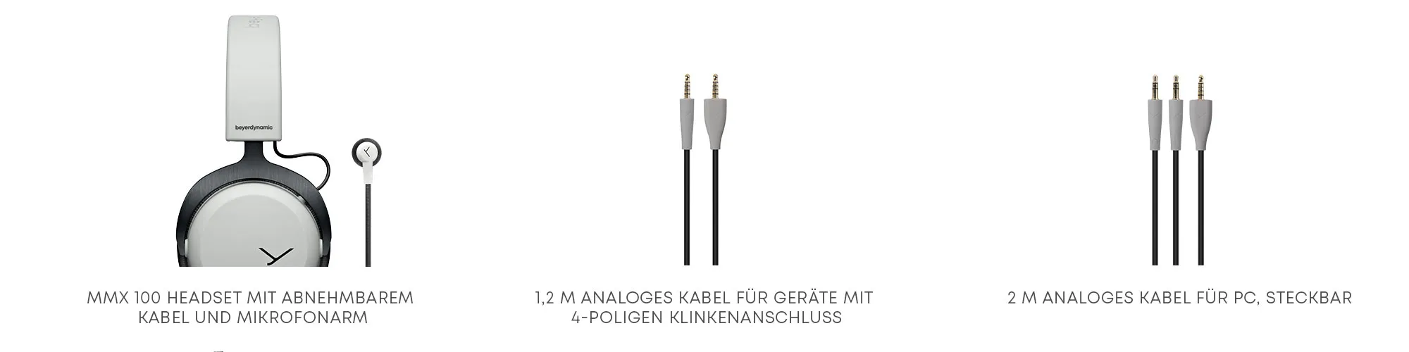 Lieferumfang MMX 100