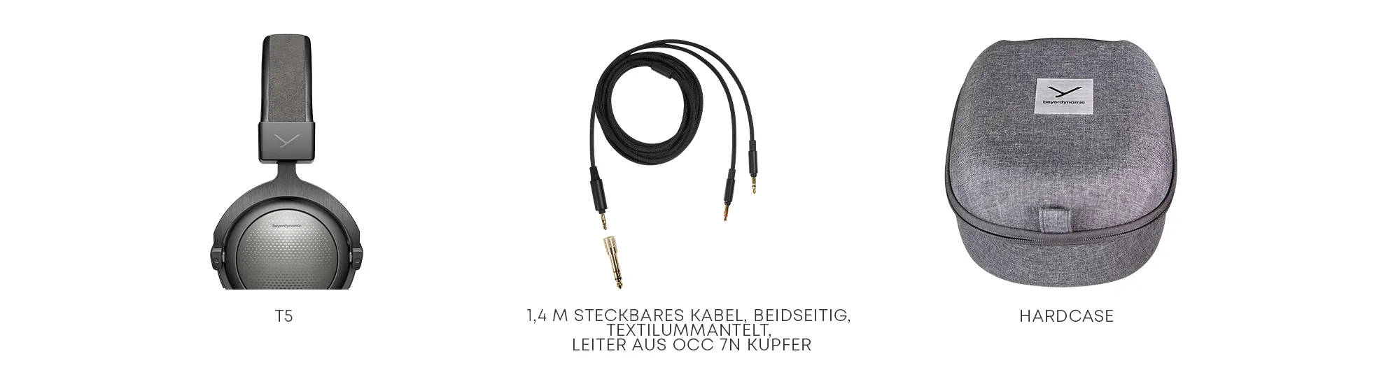 Lieferumfang T5 - beyerdynamic