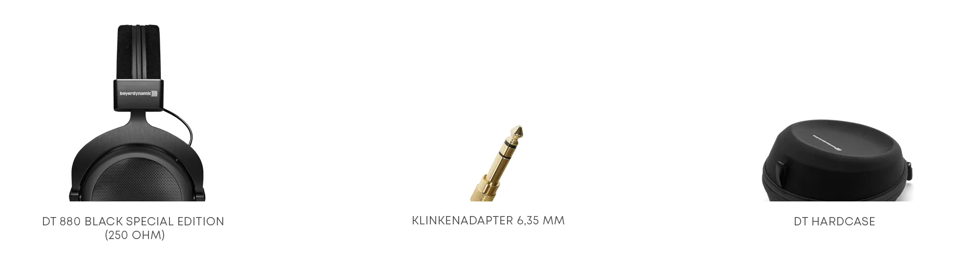 Lieferumfang DT 880 Black Edition