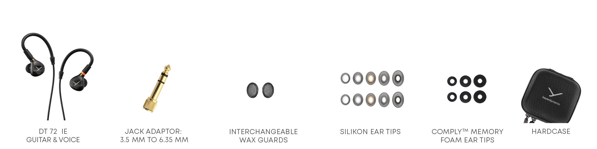 beyerdynamic DT 72 IE - What's in the box