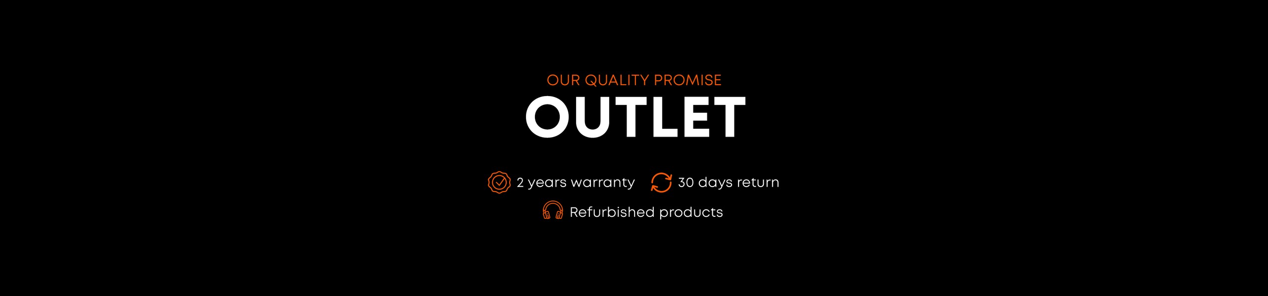 Outlet - our quality promise for B-Stock