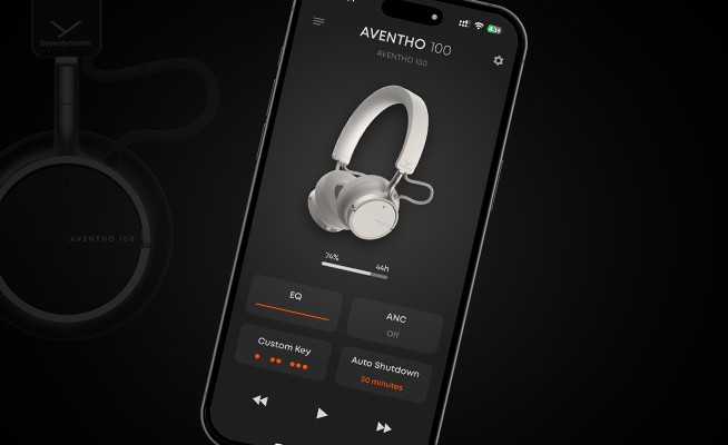 AVENTHO 100: Wireless on-ear headphones with ANC | beyerdynamic