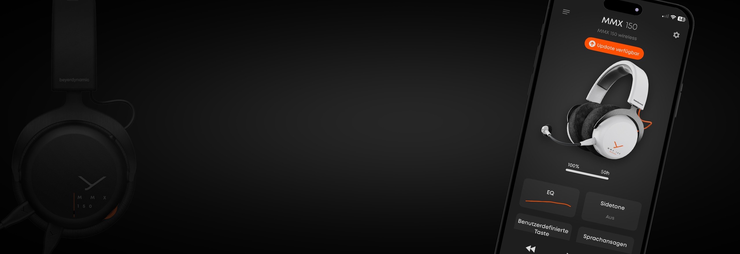 beyerdynamic app - MMX 150 wireless