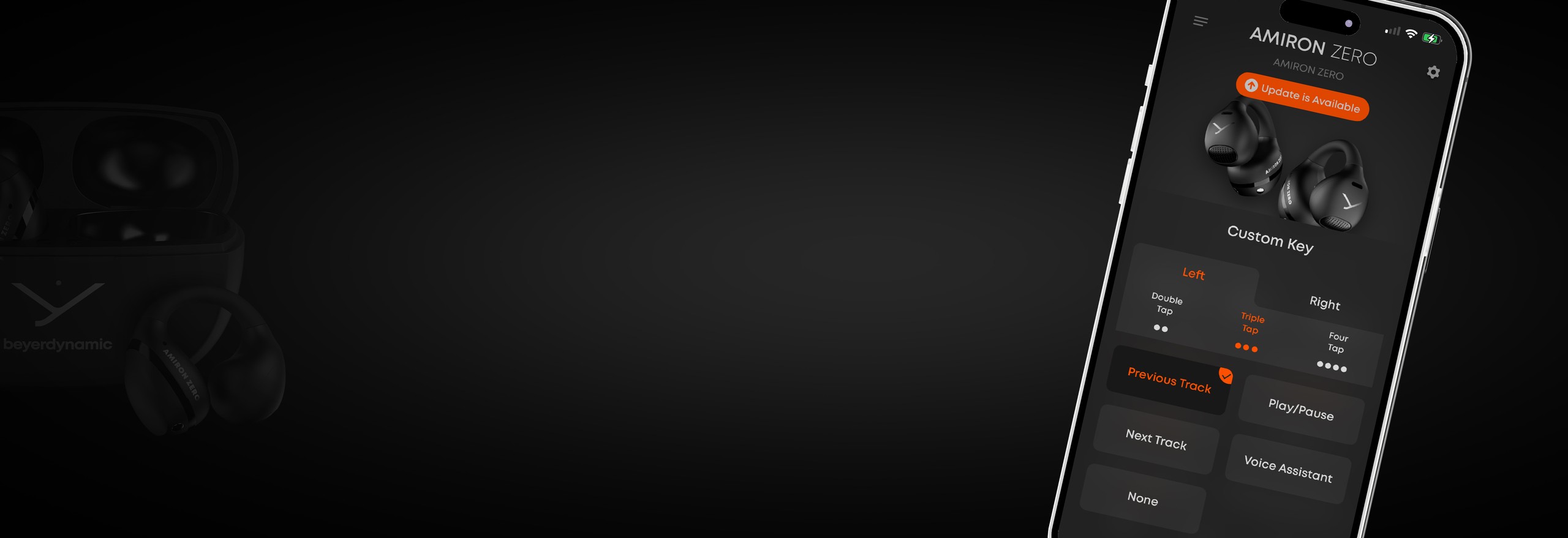 beyerdynamic App for AMIRON ZERO