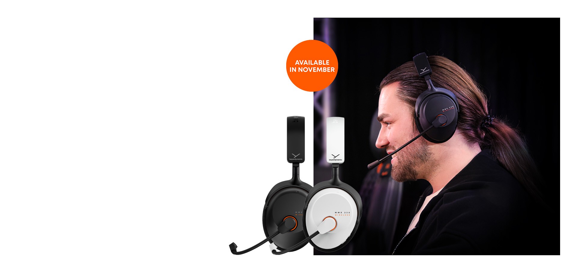 MMX 300 WIRELESS - Gaming headset closed | beyerdynamic