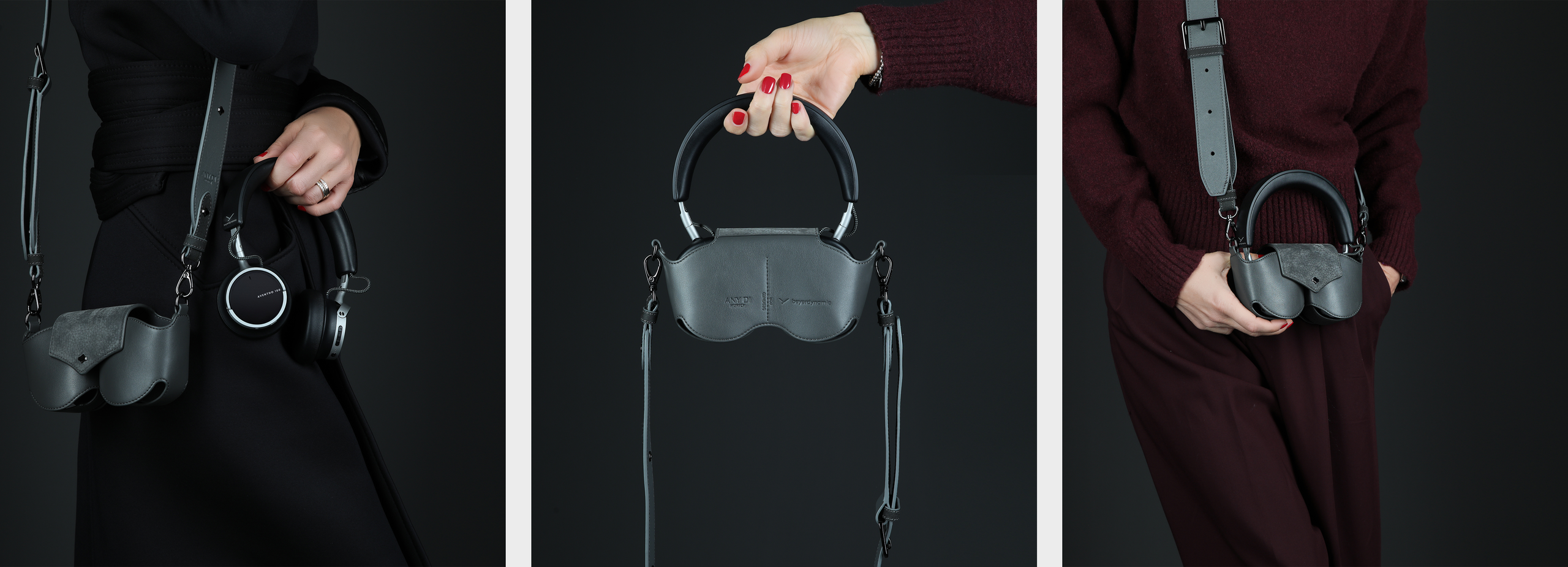 Wireless On-Ear Headphones Aventho 100 with Any DI Case Set