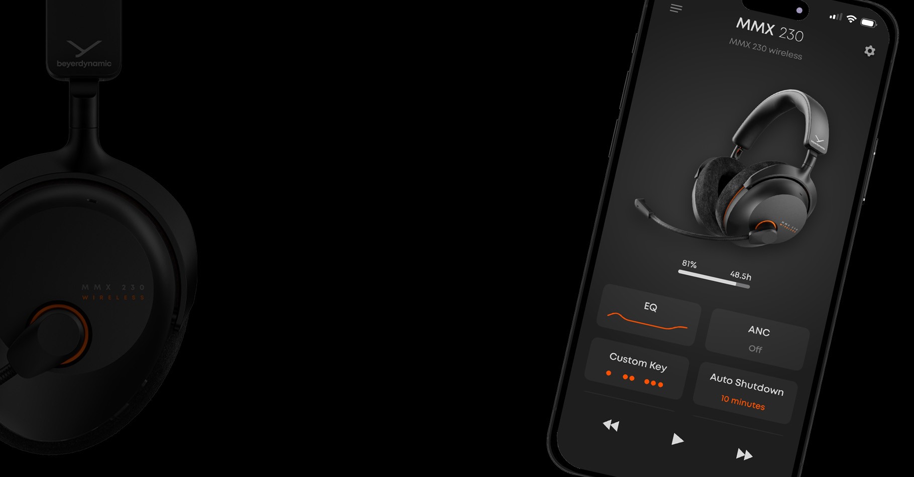 MMX 230 wireless: Closed-back Gaming Headset | beyerdynamic