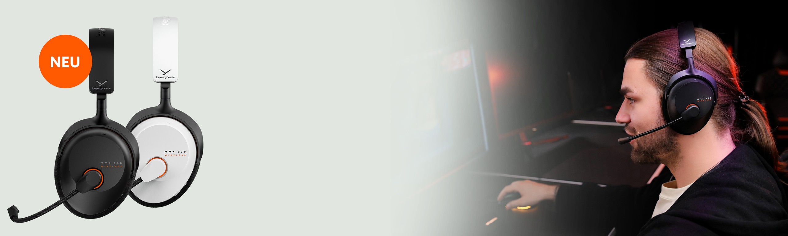 MMX 230 wireless - das neue wireless Gaming-Headset MMX 230 wireless - das neue wireless Gaming-Headset