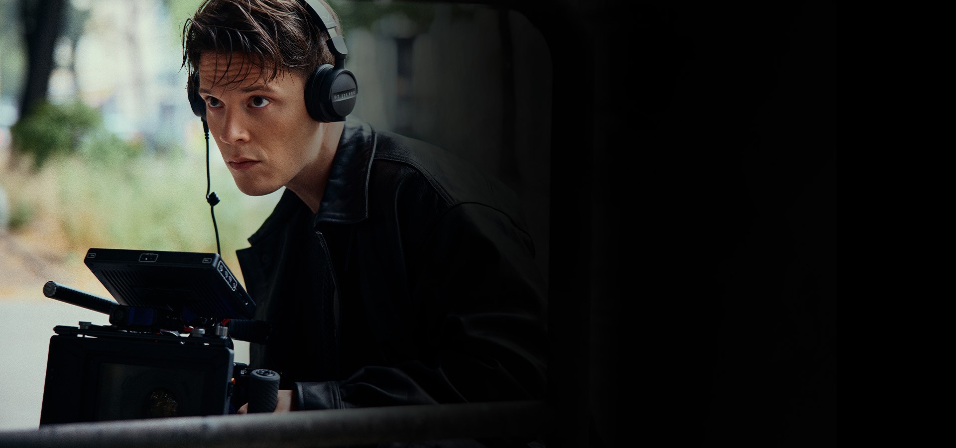 DT 275PRO Banner mit Behind-the-Scenes Videodreh | beyerdynamic