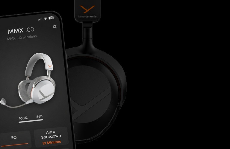 MMX 100 wireless black: Closed-back Gaming Headset | beyerdynamic