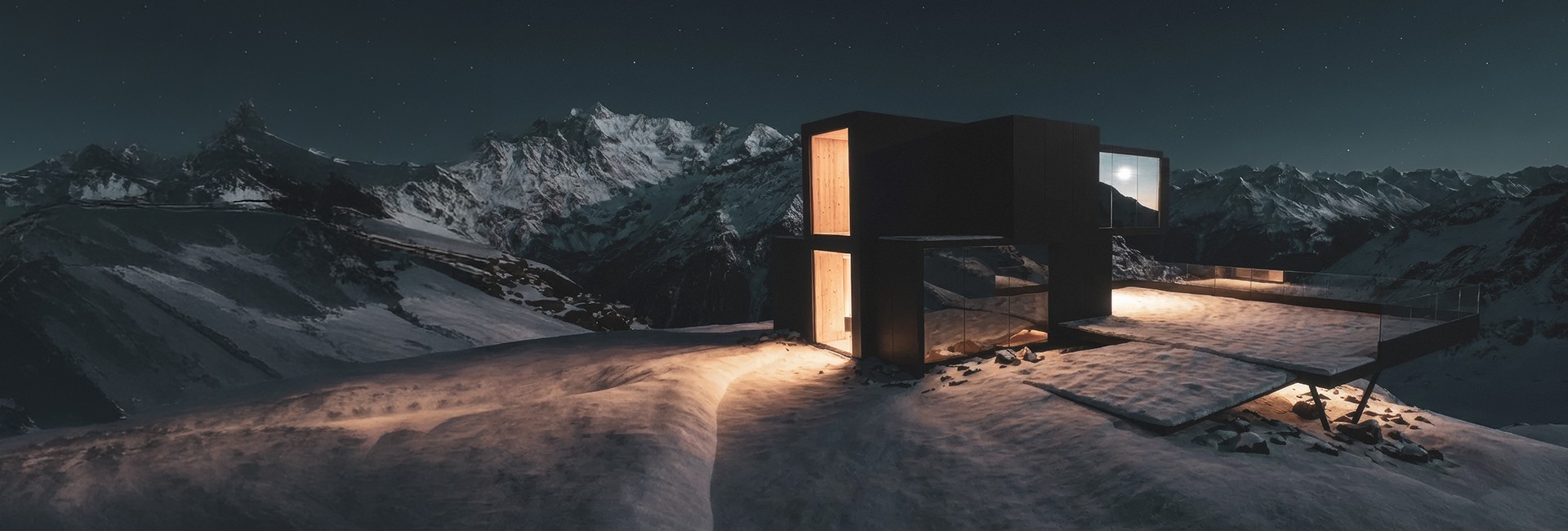 Infinity Studio at Night - beyerdynamic